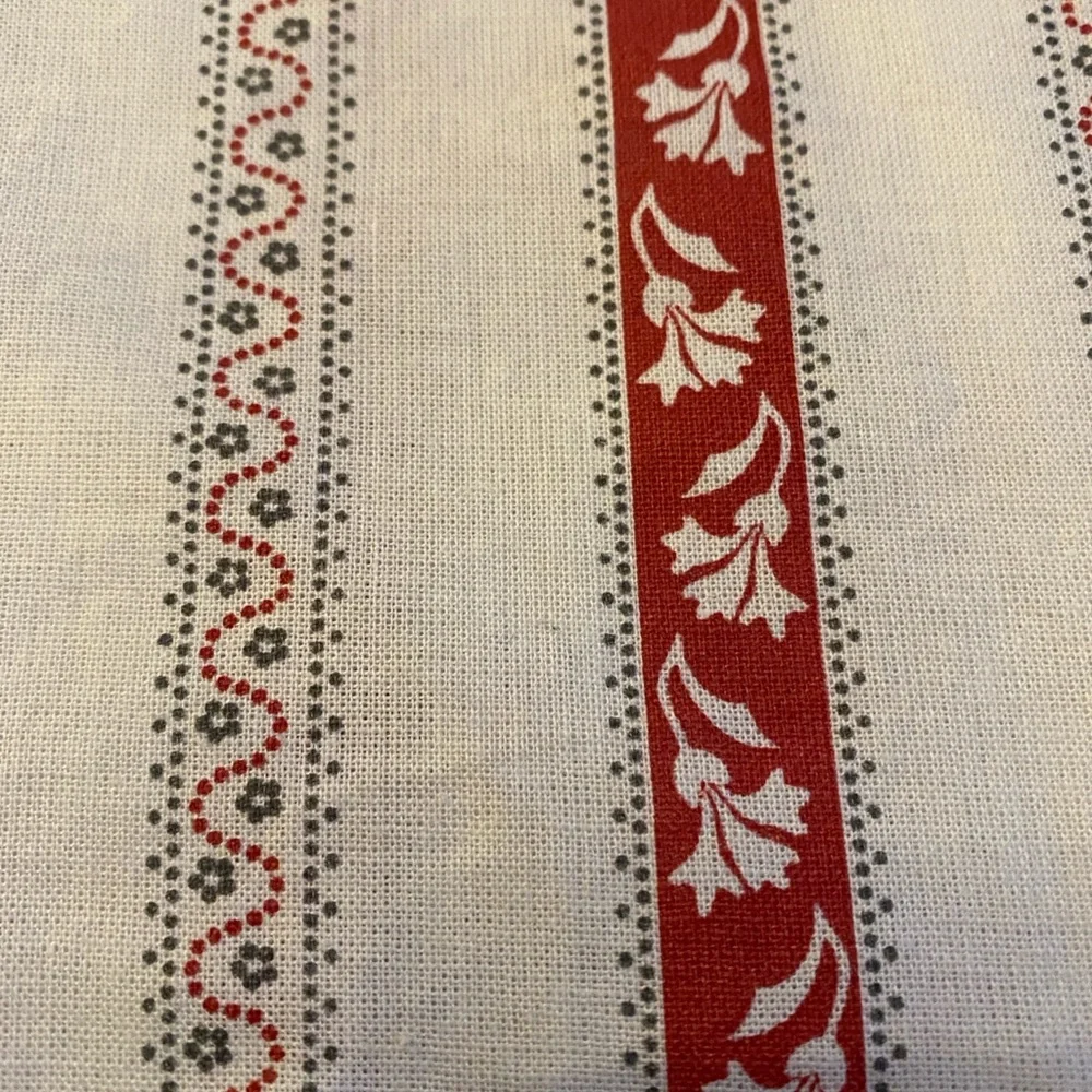 Vintage Ikea Parlhyacint King Size Duvet Cover